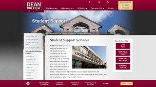 Student Support - Dean College