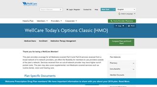WellCare Today's Options Classic (HMO) | WellCare