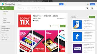 TodayTix – Theater Tickets - Apps on Google Play
