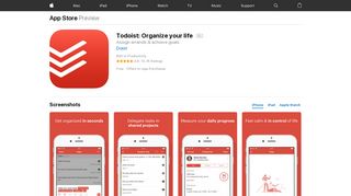Todoist: Organize your life on the App Store - iTunes - Apple