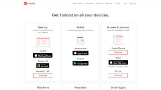 Download Todoist On All Your Devices