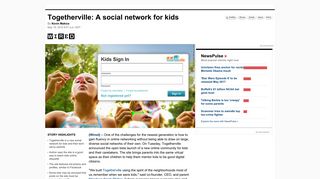 Togetherville: A social network for kids - CNN.com