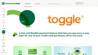 toggle® | Commerce Bank