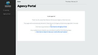 Agency Portal