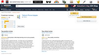 Amazon.com: Customer reviews: Toktumi Phone Adapter