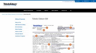 Toledo Edison Bill - FirstEnergy Corp.