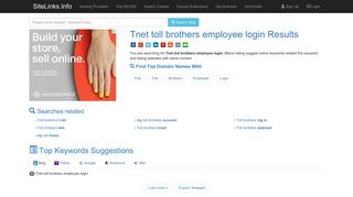 Tnet toll brothers employee login Results For Websites Listing
