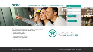 Toll Transitions - Removals - Employee Relocations