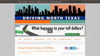 Pamper Yourself, Courtesy of TollPerks | Driving North Texas