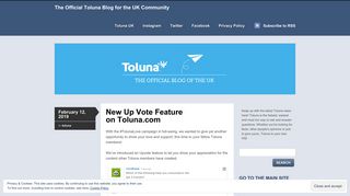 The Official Toluna Blog for the UK Community
