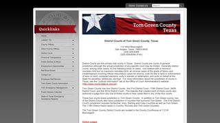 Tom Green County Courthouses