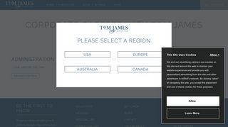 Tom James Company | Custom Suits | Custom Shirts | Custom ...