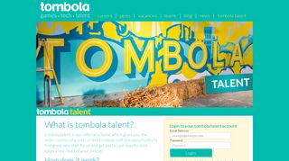Careers at tombola | login