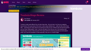 Tombola Bingo Review | 200% Bingo Deposit Bonus - Bingo Sites