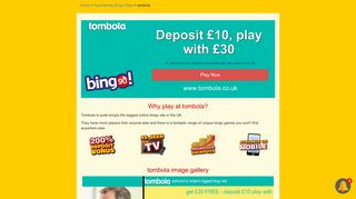 Tombola bingo - Play free bingo games at FreeBingo.co.uk