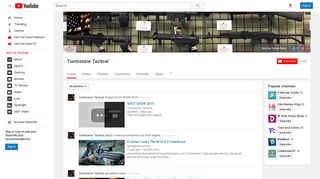 Tombstone Tactical - YouTube