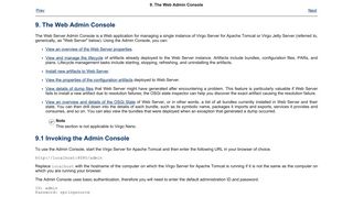 9. The Web Admin Console - Eclipse