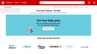 Tommee Tippee : Baby Bottles : Target