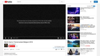 Martin Garrix | Tomorrowland Belgium 2018 - YouTube