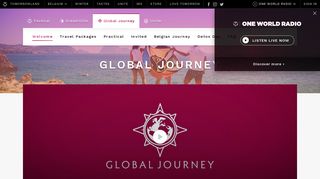 Welcome - Global Journey - Tomorrowland