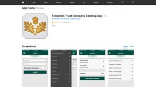 Tompkins Trust Company Banking App on the App Store