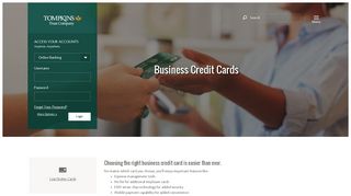 Business Credit Cards › Tompkins Trust Company