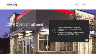 Toms King Benefits, Burger King Open Enrollment, Insurance Benefits ...
