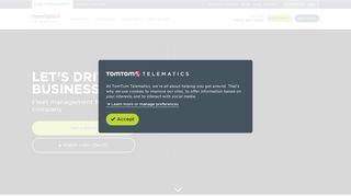 TomTom WEBFLEET - Fleet Management — TomTom Telematics GB