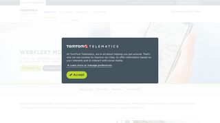 WEBFLEET Mobile – Fleet management for on the move — TomTom ...