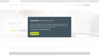 WEBFLEET - Fleet management software — TomTom Telematics GB