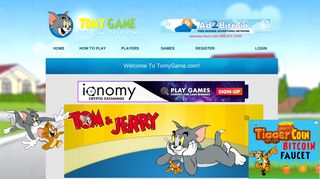 TomyGame.com : Welcome To TomyGame.com!