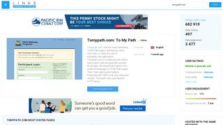 Visit Tomypath.com - To My Path.
