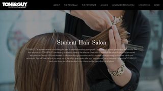Hair Salon & Hair Stylist Services | TONI&GUY Hairdressing Academy