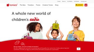 tonies® - Audio fun for children with Toniebox and Tonies
