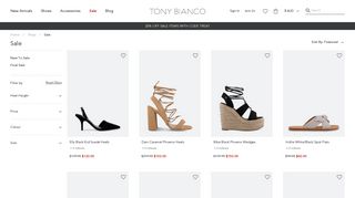 Sale | Shop Women's Shoes & Accessories on Sale | Tony Bianco