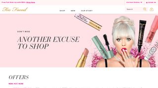 Makeup Deals: Special Offers Online - Too Faced