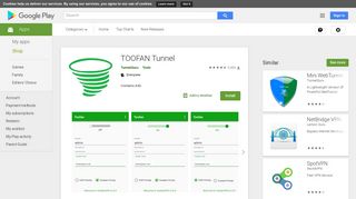 TOOFAN Tunnel - Apps on Google Play