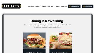 Earn Rewards - TooJay's Deli • Bakery • Restaurant