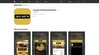 TooJay's Delicious Rewards on the App Store - iTunes - Apple