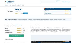 Tookan Reviews and Pricing - 2019 - Capterra