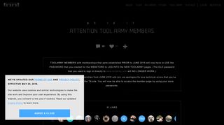 ATTENTION TOOL ARMY MEMBERS - Tool