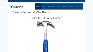 Houston ToolBank | FREE tools on loan for Harvey recovery and after