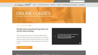 Online Manufacturing Training Courses | Tooling U-SME