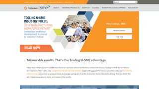 Tooling U-SME: Manufacturing Training Online