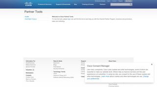 Partner Tools - Cisco