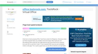 Access office.toolsrock.com. ToolsRock - Virtual Office