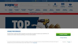 Screwfix.ie: Welcome to Screwfix Ireland | Power Tools, Electrical ...