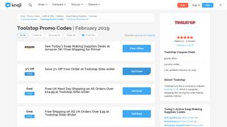 13% Off TOOLSTOP Promo Codes | Jan 2019 Coupons