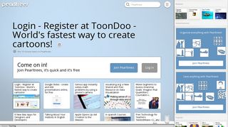 Login - Register at ToonDoo - World's fastest way to create cartoons ...