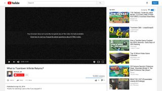What is Toontown Infinite Returns? - YouTube